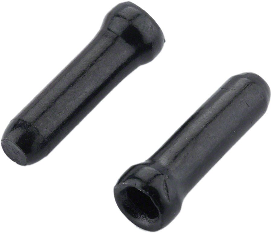 1.8mm Cable End Crimps, Black, Bag of 20 - T3 Endurance Sports