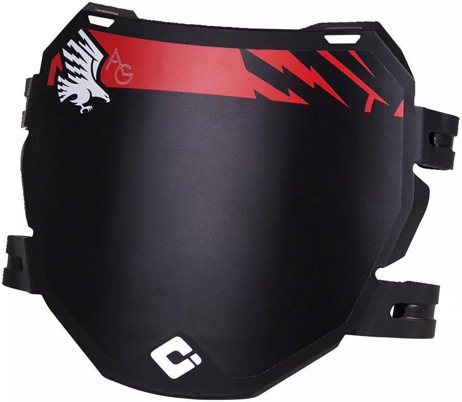 Aaron Gwin Downhill Number Plate, Black - T3 Endurance Sports