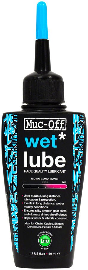 Bio Wet Bike Chain Lube - 50ml, Drip - T3 Endurance Sports