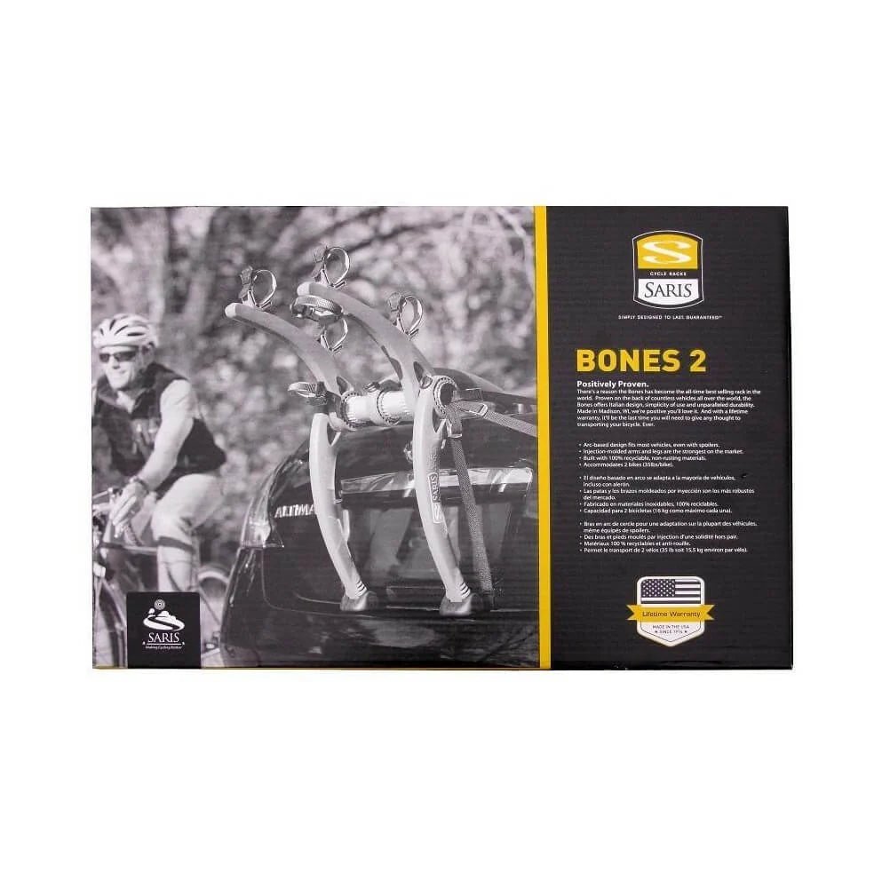 Bones Trunk Rack - 2 Bike - T3 Endurance Sports