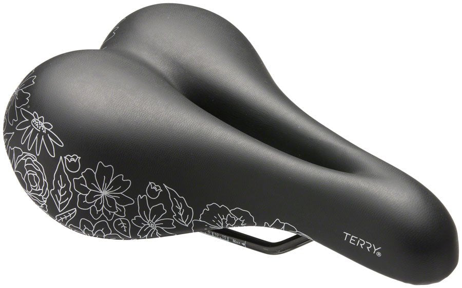 Cite X Gel Saddle - Steel, Flower, Women's - T3 Endurance Sports