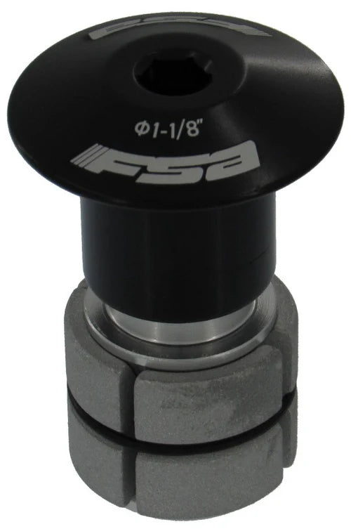 Compressor 1 - 1/8" Black Expander Plug and Top Cap - T3 Endurance Sports