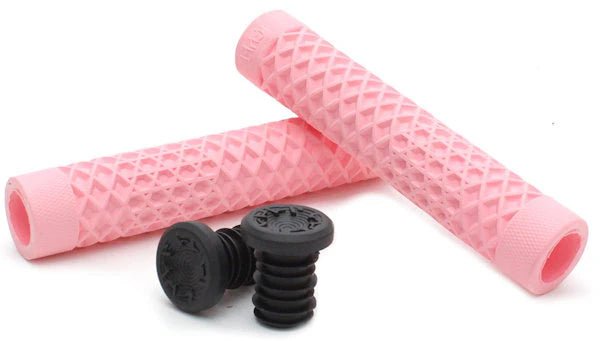 Cult X Vans Flangeless Grips, 143mm, Pink - T3 Endurance Sports