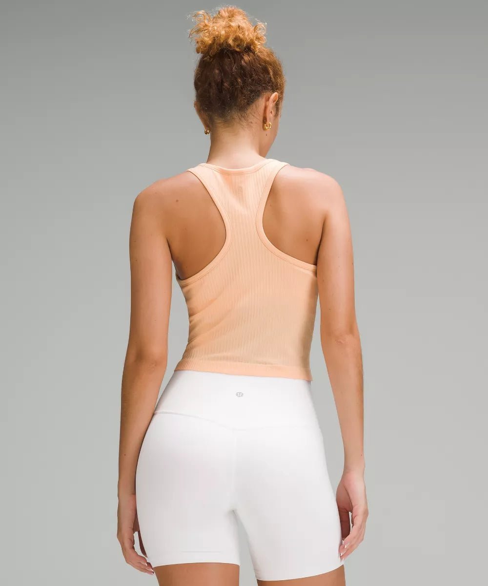 Ebb to Street Cropped Racerback Tank Top - T3 Endurance Sports