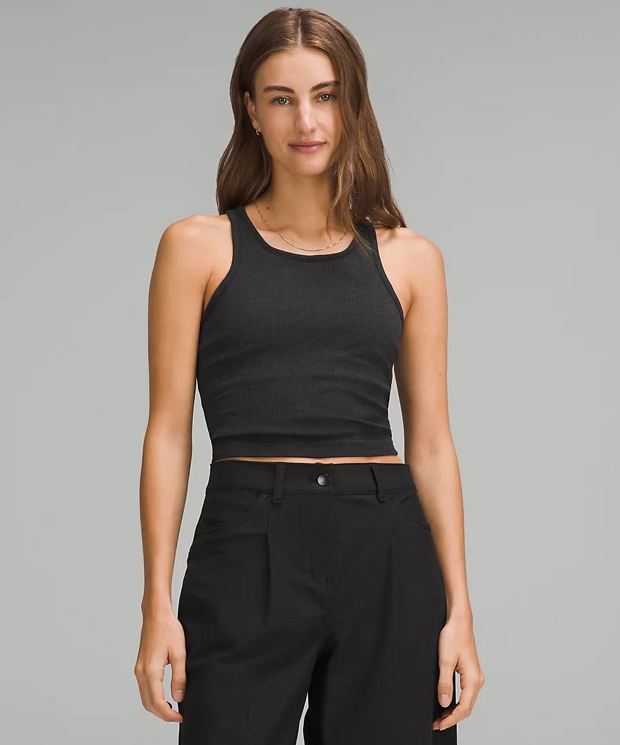 Ebb to Street Cropped Racerback Tank Top - T3 Endurance Sports