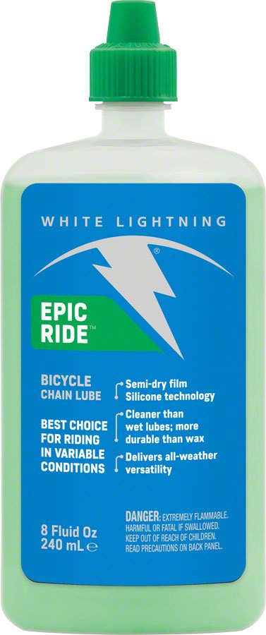 Epic Ride Bike Chain Lube - 8oz, Drip - T3 Endurance Sports