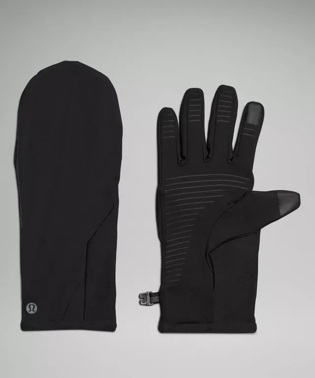 Fast and Free Hooded Run Gloves Mens - T3 Endurance Sports