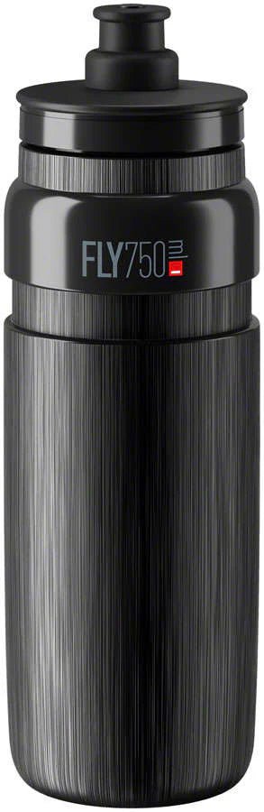 Fly H20 Bottle Black w/ Grey Logo 750ml - T3 Endurance Sports