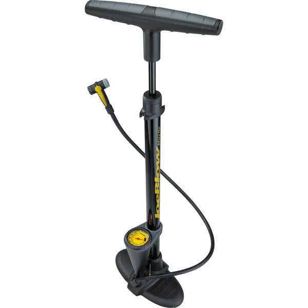 JoeBlow Max HP Floor Pump: Black - T3 Endurance Sports