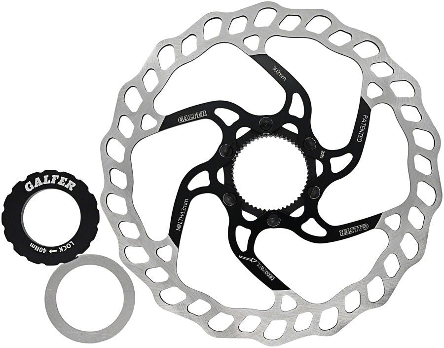 MTB Disc Brake Rotor - 160mm, Centerlock, 1.8mm - T3 Endurance Sports