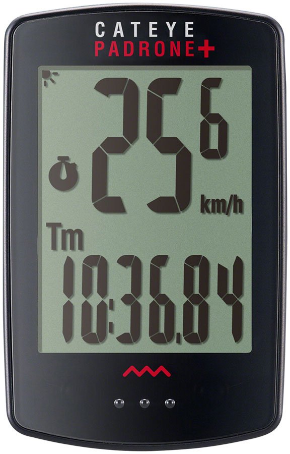 Padrone+ Bike Computer - Wireless, Black - T3 Endurance Sports