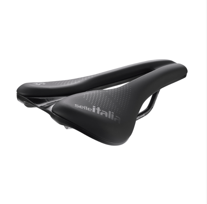 Selle Italia Novus Boost Evo Gravel TM Superflow L3 Saddle – Manganese Rail, Extra Padded, Pressure Relief Superflow Cutout - T3 Endurance Sports