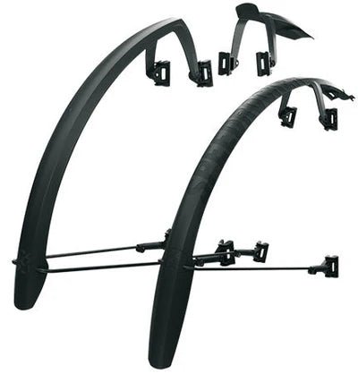 Speedrocker Fender Set, 700 x 32 - 42: Black - T3 Endurance Sports