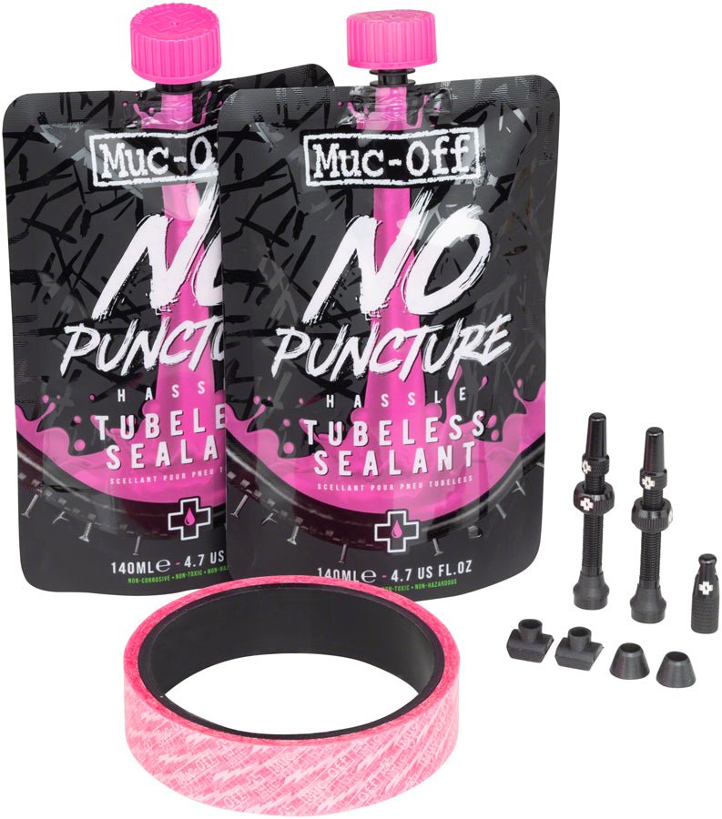 Ultimate Tubeless Kit - DH/Trail/Enduro, 30mm Tape, 44mm Valves - T3 Endurance Sports