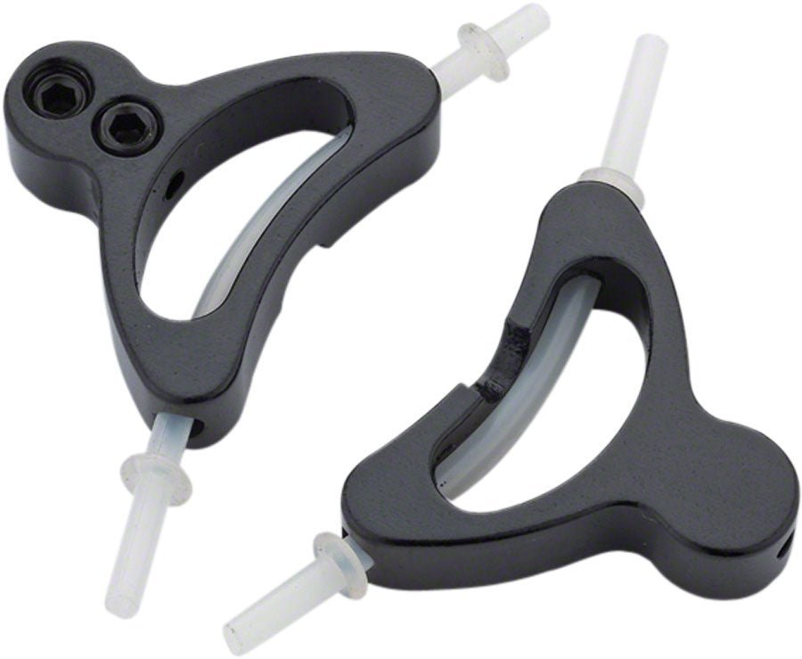 Used Alloy Straddle Cable Carrier, Black, Pair - T3 Endurance Sports