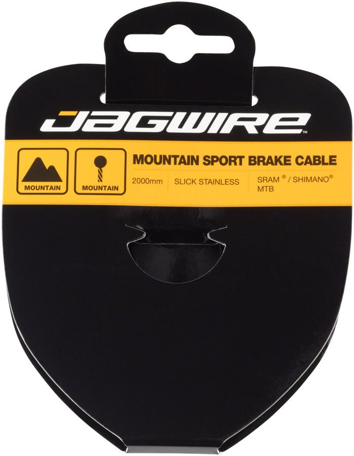 Used Brake Cable 1.5x2000mm Slick Stainless SRAM/Shimano MTB - T3 Endurance Sports