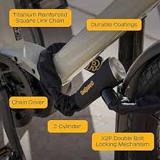 Used Mastiff Chain Lock w Integrated Key 8020 - T3 Endurance Sports