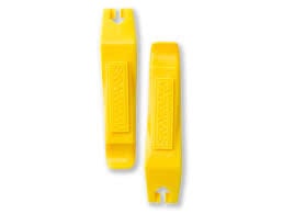 Used Tire Levers (Pair) Yellow - T3 Endurance Sports
