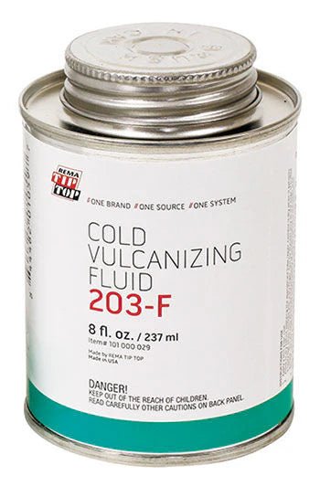 Vulcanizing Fluid, 8oz Brush Can ORM - D - T3 Endurance Sports