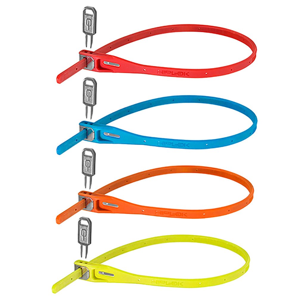 Z Lok 4 Count Zip Key Lock (Multi Color) - T3 Endurance Sports