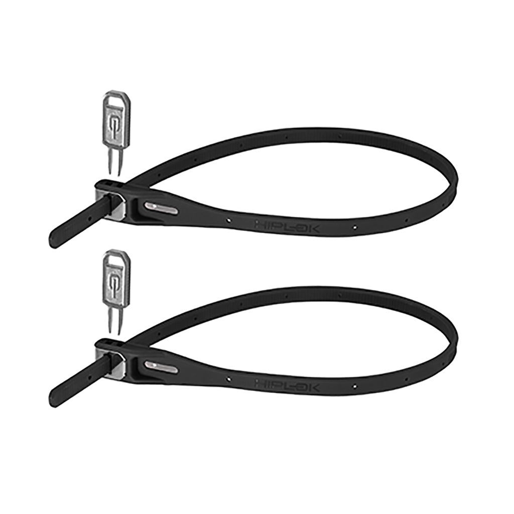Z Lok Twin Count Zip Key Lock, Black - T3 Endurance Sports