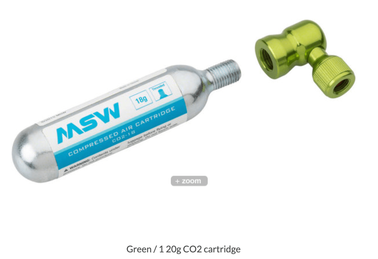 MSW Windstream Twist Inflator Kit - T3 Endurance Sports