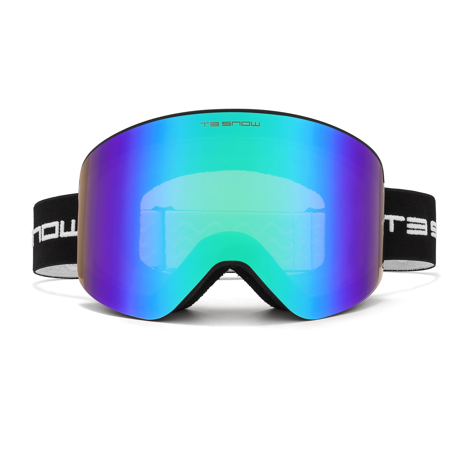 T3 Snow Ski Goggles, Universal Fit, Magnetic Interchangeable Lens, Anti-Fog, UV Protection