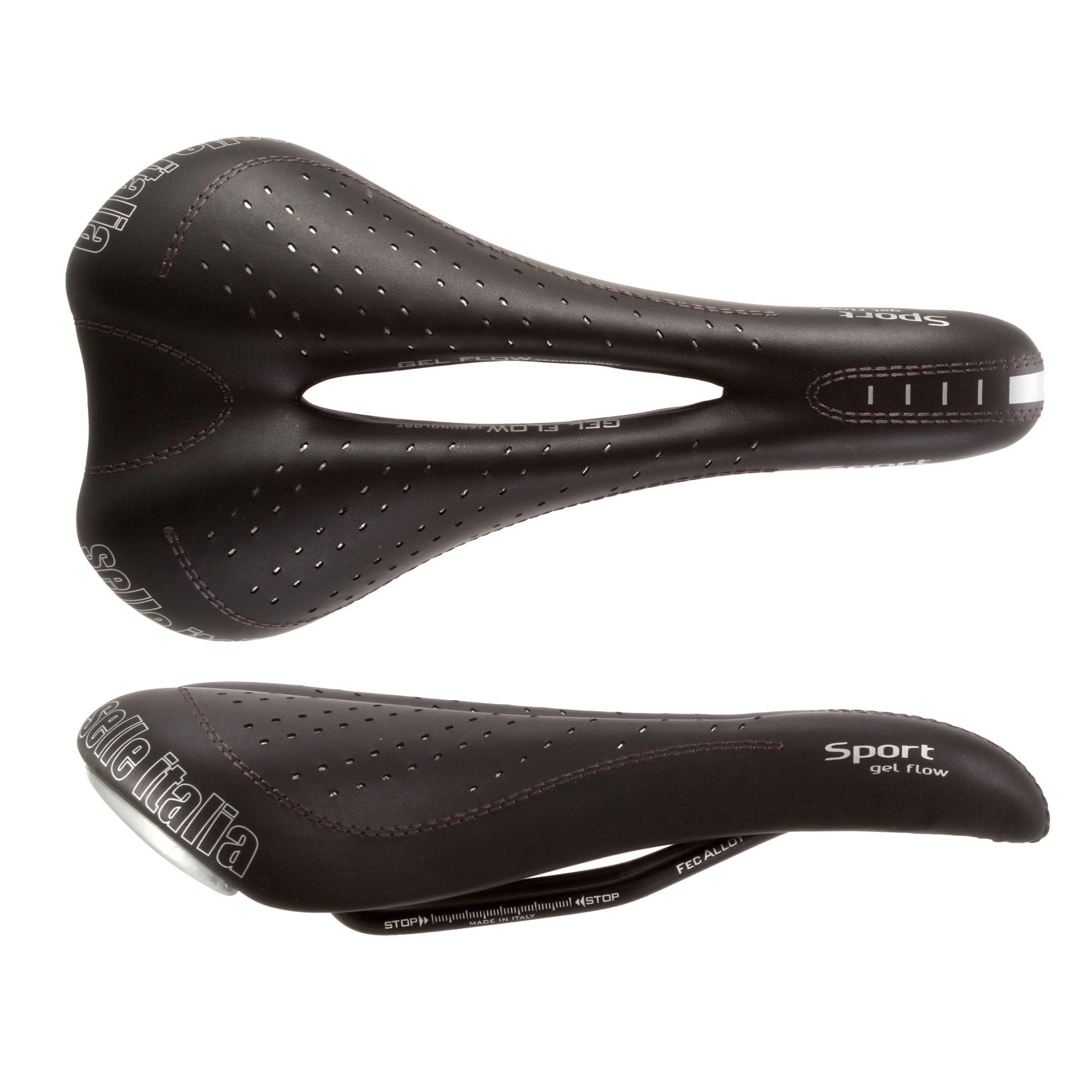 Selle Italia Sport Gel Flow Saddle, Black