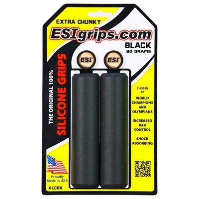 Used Extra Chunky Grips Black 34mm - T3 Endurance Sports