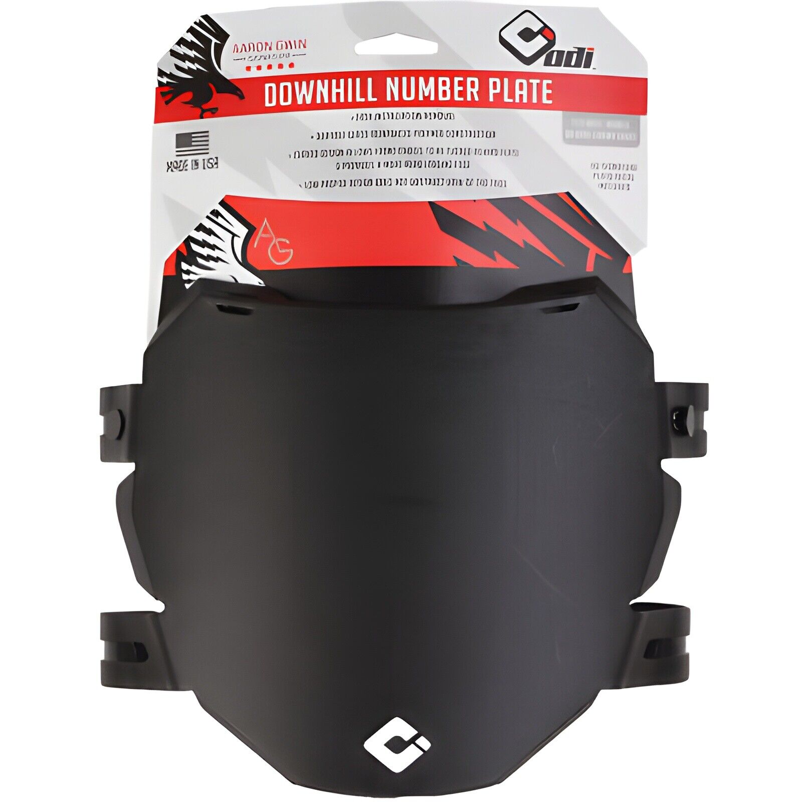 Used ODI Downhill number plate - T3 Endurance Sports